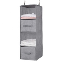 Organiseurs de placard suspendus et sacs de rangement pour vêtements, étagères pliables pour armoire de camping-car, organisateur suspendu pour chaussures et jouets