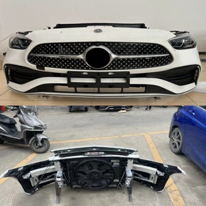 Kit de Parachoques Completo MINGHAO <span class=keywords><strong>Mercedes</strong></span>-<span class=keywords><strong>Benz</strong></span> Clase C <span class=keywords><strong>Usado</strong></span> de Alta Calidad con Faldones Laterales y Rejilla de Plástico para el Capó del Motor y Radiador - Product Image 2