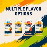 Gummies de créatine liquide sans sucre Julong OEM à marque privée 5000mg Créatine Monohydrate Gommes énergétiques pour la croissance musculaire