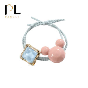 <span class=keywords><strong>PL</strong></span>可爱鼠标女孩发绳橡皮筋弹性发带发绳发圈女发饰 - Product Image 1