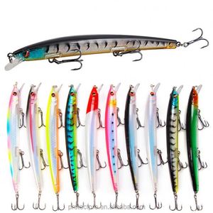 Nuevo Diseño, Señuelos de Pesca Flotantes de Plástico Duro Artificial de 115 mm/11 g para Pesca de Peces de Agua Dulce, Bagre y Marlín en Agua Salada - Product Image 2