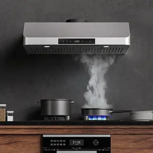 Cho USA nhà bếp thông minh rangehood extractor điện ống khói thép không gỉ nồi mui xe cho nhà bếp hoods với giấy chứng nhận
