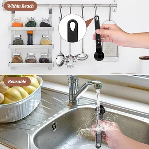 Cuchara Medidora de Café Reutilizable a Prueba de Fugas, Cuchara para Medir Proteínas en Polvo, Cuchara Deslizante para Leche y Suplementos, Ideal para Bares y Gimnasios - Product Image 6