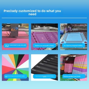 Floating Foldable Eva American-style 33-Inch Hexagonal Mahjong Mat &amp; <strong>Table</strong> - Product Image 3