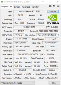 New Server Graphics Card 20GB GDDR6 Memory Brand New RTX3080 20G Gaming A1 Rendering Large Model <b>Computing</b> Card - Product Image 6