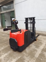 Chariot élévateur électrique contrepoids pliable EVERLIFT HELI 1,5 tonne, chariot transpalette à conducteur marchant, double usage, entrepôt, certifié CE