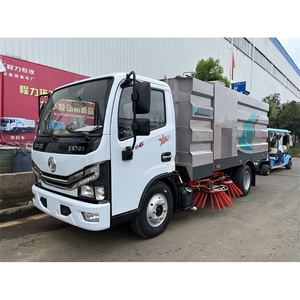 Camión barredor de calles y aspirador de polvo Dongfeng Diesel nuevo 4X2 mini - Product Image 6
