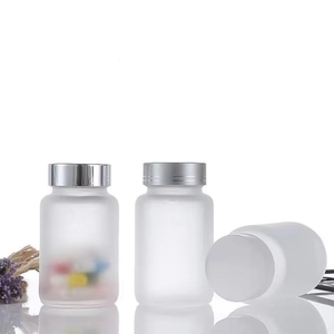 100 ml Özelleştirilmiş Sağlık Ürünü Şişesi Kapsül Evcil Hayvan Boş Yuvarlak Hap Kapsül Şişesi Ambalajı - Product Image 1