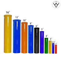 Présentoir réglable de 2 "1.5 2.5 pouces à 18 coups feux d'artifice pour tubes de mortier, support en alliage d'aluminium