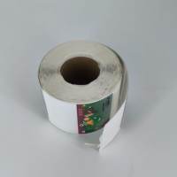 Rollo de Etiquetas Térmicas Triples Resistentes al Agua, Libres de BPA, Etiqueta de Código de Barras para Envío, Logotipo Personalizado para FBA y Logística de Mensajería