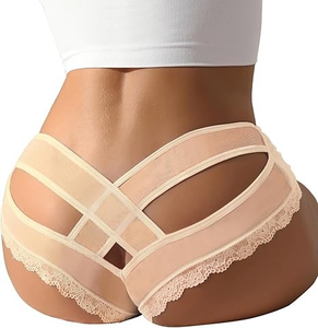 Bragas <span class=keywords><strong>de</strong></span> <span class=keywords><strong>encaje</strong></span> diarias <span class=keywords><strong>de</strong></span> talla grande para mujer, ropa interior descarada <span class=keywords><strong>de</strong></span> cintura baja, bragas <span class=keywords><strong>de</strong></span> Bikini Hipster, tangas caladas, Bragas para mujer - Product Image 4