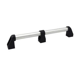 Maniglia Industriale Personalizzata Stober in Argento per Porte e Finestre, Profilo Estruso in Alluminio Modello 3205 L200/L300 - Product Image 1