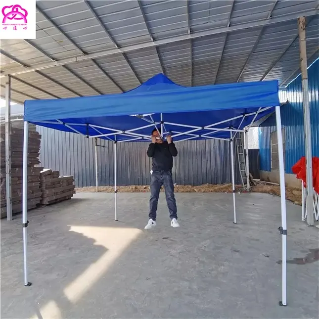 10x10 Cheap Outdoor Summer White Canopy Folding Tent, Pop up Canopy Marquee Tent Trade Show Event Custom Exhibition Folding.