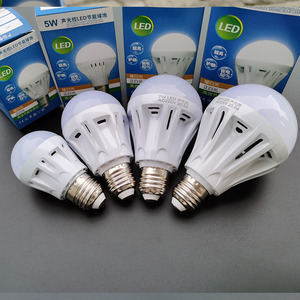 Chất lượng cao thông minh LED bóng đèn bóng hồng ngoại của con người Radar đèn cảm ứng với điều khiển ánh sáng và nhận dạng giọng nói các tính năng - Product Image 1