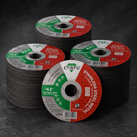 Disque de découpe abrasif vert en filet CUSTO, 4,5 pouces (115 mm), pour métal, vente en gros à prix réduit
