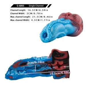 Nuevo Masturbador Masculino Blue Fantasy Tiger Tongue, Canal Único Bidireccional, Juguete Sexual Onahole para Hombres, Productos para Adultos - Product Image 6