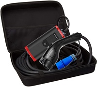 Chargeur de voiture portable personnalisé IP65 8A-40A réglable SAE J1772 Type 1 EV