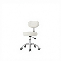 Hauteur réglable à 360° °   Tabouret d'assistant dentaire pivotant, chaise de lavage ergonomique réglable pour dentiste, infirmière et salon de beauté