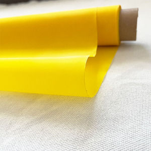 Kích thước lưới đồng đều căng thẳng cao, hiệu suất mực tốt và độ chính xác in cao lưới in <span class=keywords><strong>Polyester</strong></span> màu vàng - Product Image 2