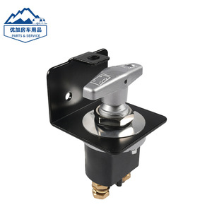 Interrupteur de déconnexion de batterie RV 12V 48V avec panneau de verrouillage, interrupteur principal d'alimentation pour usage automobile - Product Image 4
