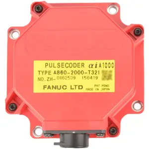 100% मूल fanuc इमदादी मोटर एनकोडर A860-2000-T321 A860-2000-T351