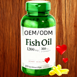 Personnalisation d'usine OEM Huile de poisson Oméga-3 Complément alimentaire 1200mg Extrait d'huile de poisson biologique premium Gélules molles Oméga-3 <span class=keywords><strong>EPA</strong></span> <span class=keywords><strong>DHA</strong></span> - Product Image 3