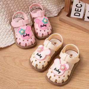 <span class=keywords><strong>Sandales</strong></span> d'été pour filles, mignonnes, respirantes, antidérapantes, chaussures pour enfants, <span class=keywords><strong>sandales</strong></span> de plage confortables à semelles souples pour tout-petits - Product Image 1