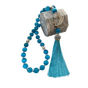 Premium Eco-Friendly Handmade <b>Resin</b> Tasbeeh Muslim Prayer Beads Islamic Misbaha Rosary Religious Gift - Product Image 5