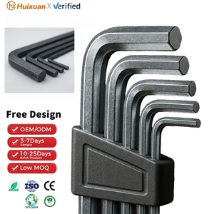 Juego de llaves Allen de acero al carbono certificado para empresas de alta tecnología - Product Image 1