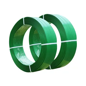Customization Green Embossed Pallet Packing Strapping Plastic Pet Strap Belt