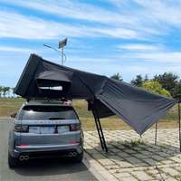 4 personas aluminio Clamshell carcasa dura techo superior tienda coche Hardshell tienda en la azotea RTT para 4x4 Offroad Camping