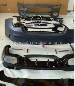 Conjunto de Parachoques Delantero para <span class=keywords><strong>Mercedes</strong></span> CLA45s AMG, 12V, Acero Inoxidable, Pieza de <span class=keywords><strong>Tuning</strong></span> de Lujo para <span class=keywords><strong>CLA</strong></span> Coupé <span class=keywords><strong>Shooting</strong></span> <span class=keywords><strong>Brake</strong></span>, Fácil Instalación - Product Image 5