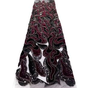 144 2026 Tissu de <span class=keywords><strong>dentelle</strong></span> française nigériane, artisanal, haute qualité, vente en gros, <span class=keywords><strong>dentelle</strong></span> pour femmes, <span class=keywords><strong>dentelle</strong></span> supérieure à sequins et strass - Product Image 3