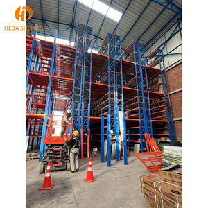 כבד פלדה רב שכבתי פלדה מגרדת רצפת רירית פלטפורמת mzzanine רצפה מערכת מזרן מתלה - Product Image 2