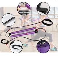 Barre d'exercice Pilates Bâton de Pilates de Yoga multifonctionnel pour la gymnastique à domicile Équipement de fitness Entraînements complets du corps