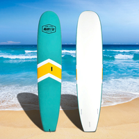 Fabrication de planche de surf souple de couleur personnalisée avec ailettes en plastique noyau EPS équipement de surf pour sports nautiques
