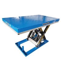 Tables élévatrices à ciseaux électriques hydrauliques OFY pour entrepôt, 100 kg-10 T, en acier, 2500x1500 mm, multi-tension, certifiées CE, sans pieds de support