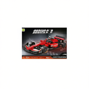 Racing Car Construction 231 Pcs Building <b>Block</b> Set For Kids Age 6 Plus - Product Image 3