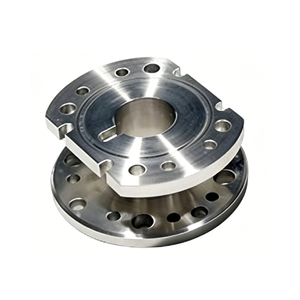 CNC Machined Aluminum Wheel Rim Component Silver Finish 5-Spoke Design - Product Image 2