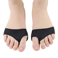 Coussinet d'avant-pied en Lycra pour talons hauts, demi-pointure, antidérapant, séparateur d'orteils, absorption des chocs, soulagement de la pression pour femme