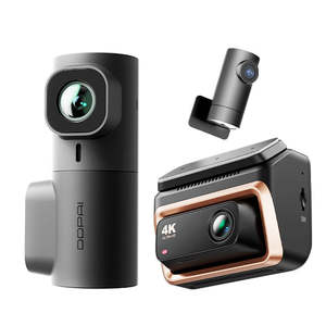 Camera hành trình DDPAI Z60 Pro 4K hai ống kính, màn hình cảm ứng LCD Android, ghi hình <span class=keywords><strong>video</strong></span> <span class=keywords><strong>mini</strong></span> di động, hỗ trợ tầm nhìn ban đêm, định dạng H.264 - Product Image 1