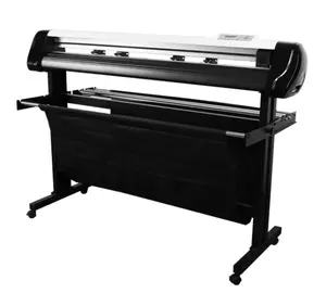 JINKA Plotter de Corte de Contorno Semi-automático, Cortador de Vinilo con Placa Base AL/AL, 48 Pulgadas, 1 Unidad