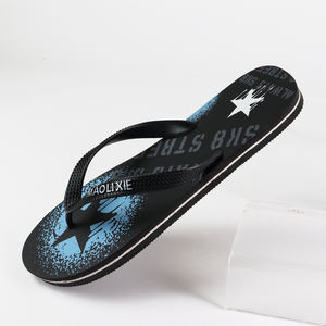 Vente d'usine, tongs de luxe rouges à bout ouvert pour hommes, antidérapantes, pantoufles d'intérieur/extérieur pour l'été - Product Image 2