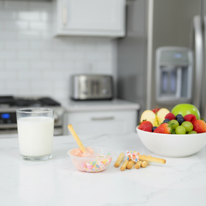 मजेदार बच्चे सांप उंगली की मीठी चॉकलेट स्वादिष्ट जाम बिस्कुट 3 1 डुबकी कप में - Product Image 5