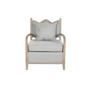 Fir Tree Polyester <b>Armchair</b> 70x73x88 <b>Light</b> <b>Grey</b> - Product Image 4