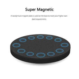 Soporte Magnético para Cámara de 88 mm con Cabezal de Bola de 1/4'', Base Magnética Resistente, Soporte Universal para <span class=keywords><strong>GoPro</strong></span>, Insta360, DJI Action, CCTV, Cámara Web - Product Image 6