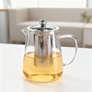 Produttore promozionale acqua <span class=keywords><strong>teiera</strong></span> di vetro prezzo competitivo <span class=keywords><strong>in</strong></span> <span class=keywords><strong>acciaio</strong></span> inox <span class=keywords><strong>teiera</strong></span> con infusore borosilicato <span class=keywords><strong>teiera</strong></span> di vetro - Product Image 1