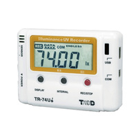 Enregistreurs de données de température et d'humidité à haute précision TECPEL T&D TR-74Ui THA-3151 avec capteur lumineux et USB, vente chaude