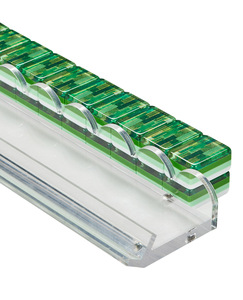 Tuiles de mahjong américaines en acrylique Green Butterfly, 160 pièces, ensemble de mahjong en stock, expédition rapide, photo réelle - Product Image 6