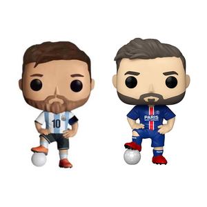 フットボールスター1050LIONELMESSIアクションフィギュアおもちゃサッカー選手コレクションモデルおもちゃビニール置物人形ボックス付きNEW